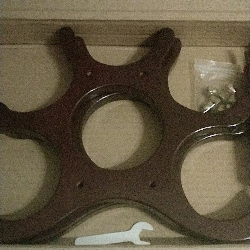 Wood‎ Wine Storage Racks Countertop, 6 Bottle